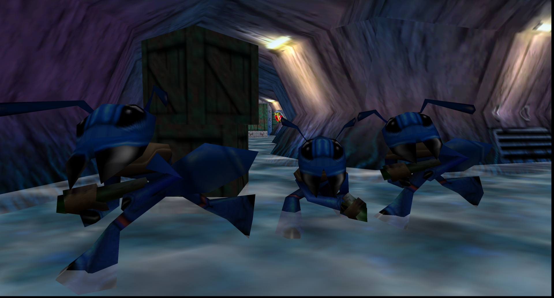 Ants with the original textures