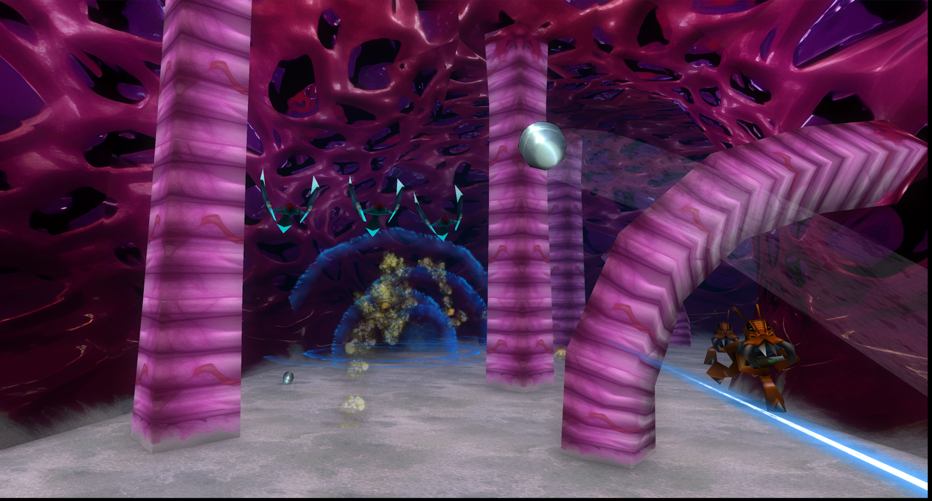 Inside with the HD texture pack