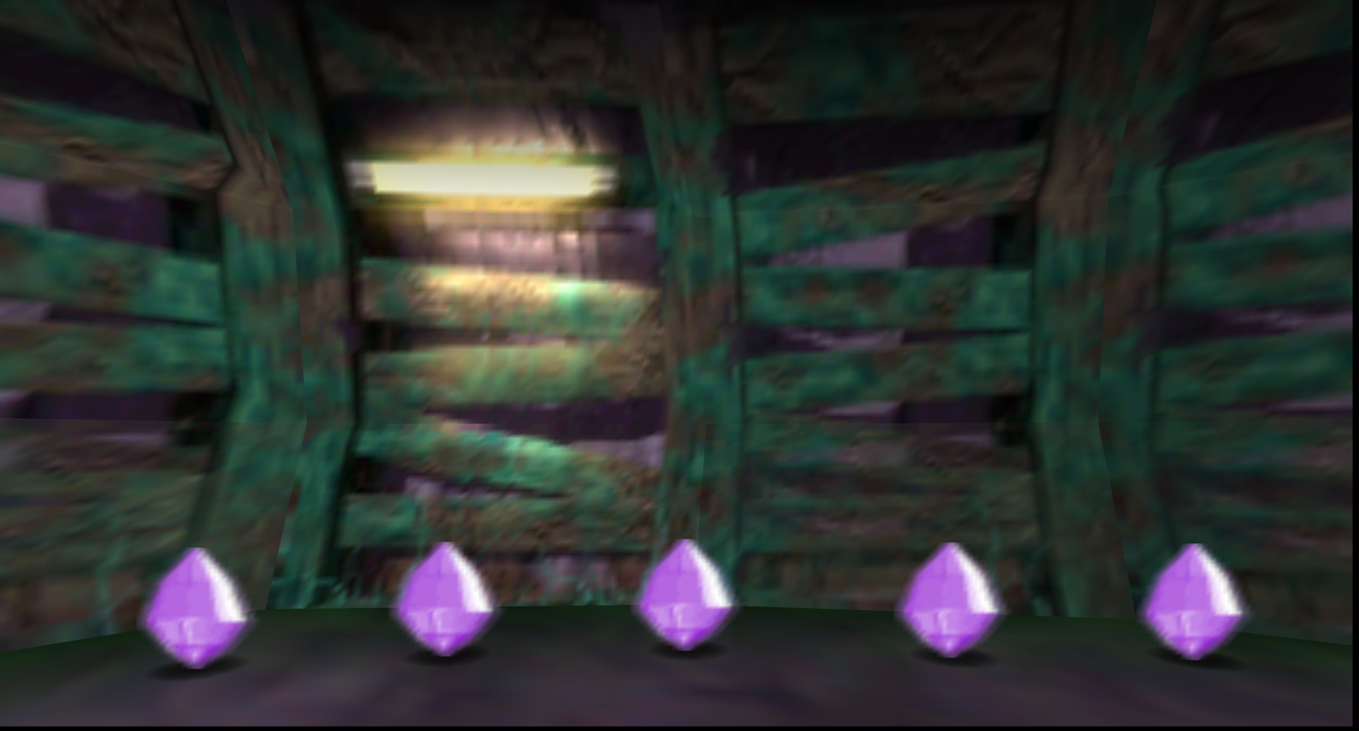 Tunnel with the original textures