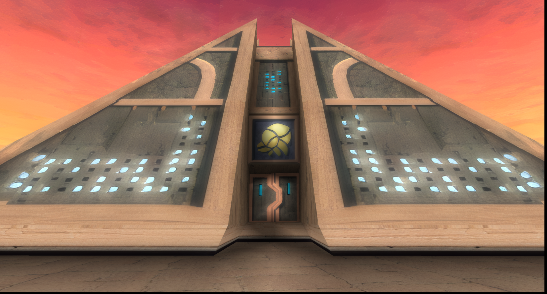 Vela pyramid with the HD texture pack