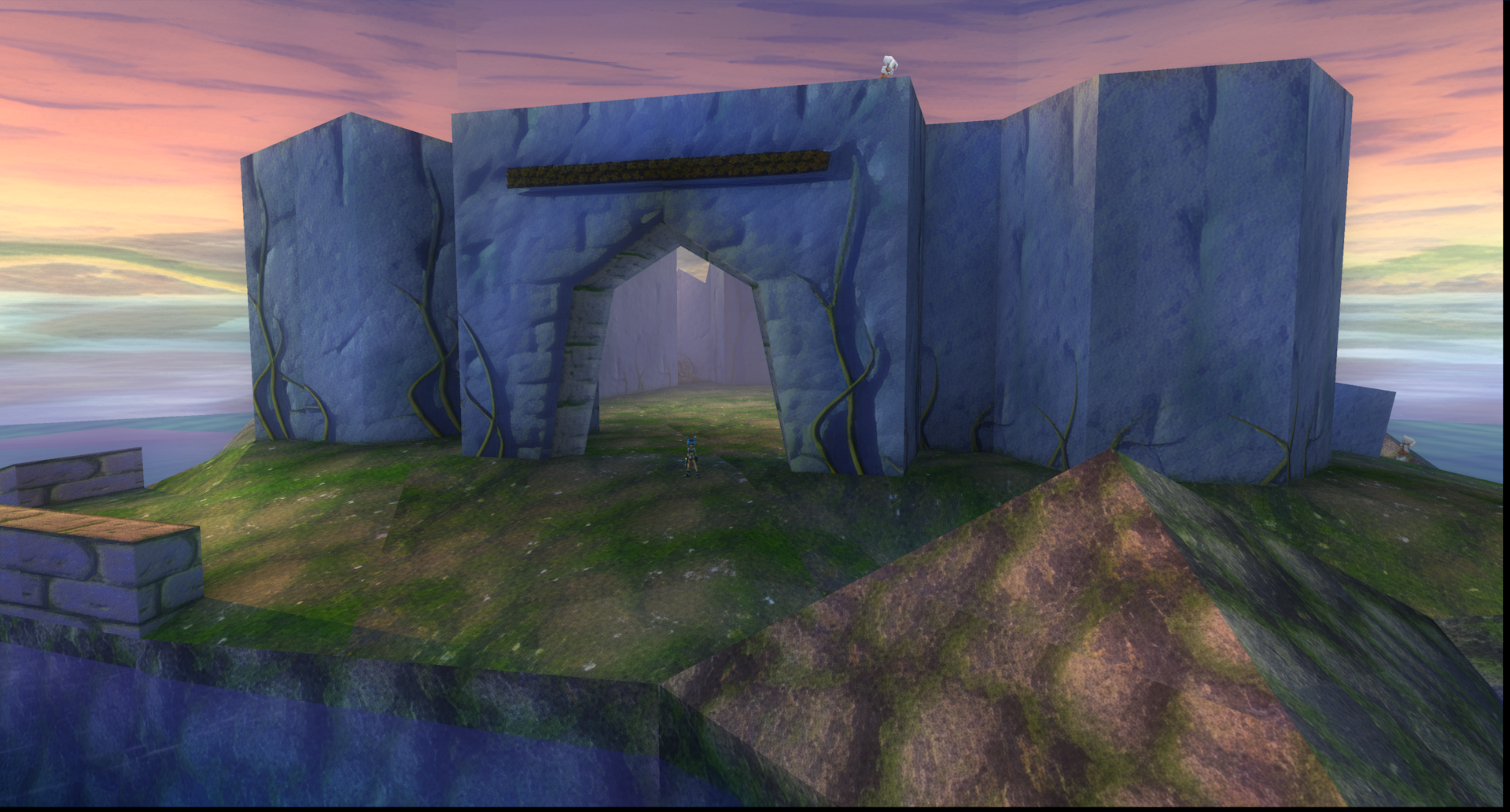 Water ruin with the HD texture pack